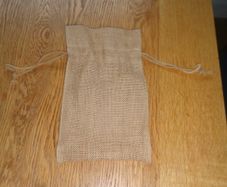 Hessian/Jute Drawstring Bag for Sale
