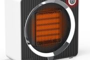 500W Portable Ceramic Electric Heater, Fast Heating in 2s with PTC Technology, Energy Saving Mini Space Heater with Overheat/Tip-Over Protection, Silent Desk Heater for Home Office