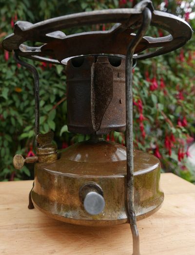 Vintage Original Primus  Brass Camping Paraffin Stove.