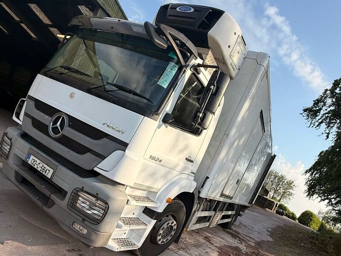 Mercedes Axor 1824 Fridge Truck Dhollandia Lift