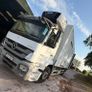 Mercedes Axor 1824 Fridge Truck Dhollandia Lift Image 4