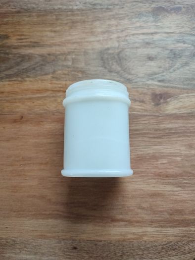 Antique Pond's milk glass