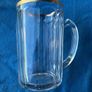 Vintage pint glass in leather holder Image 10