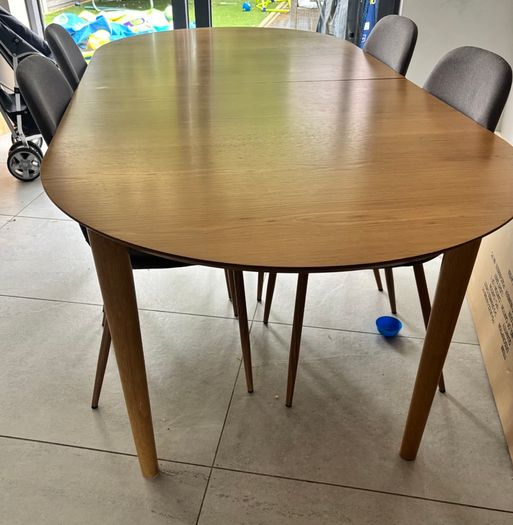 Dining table and