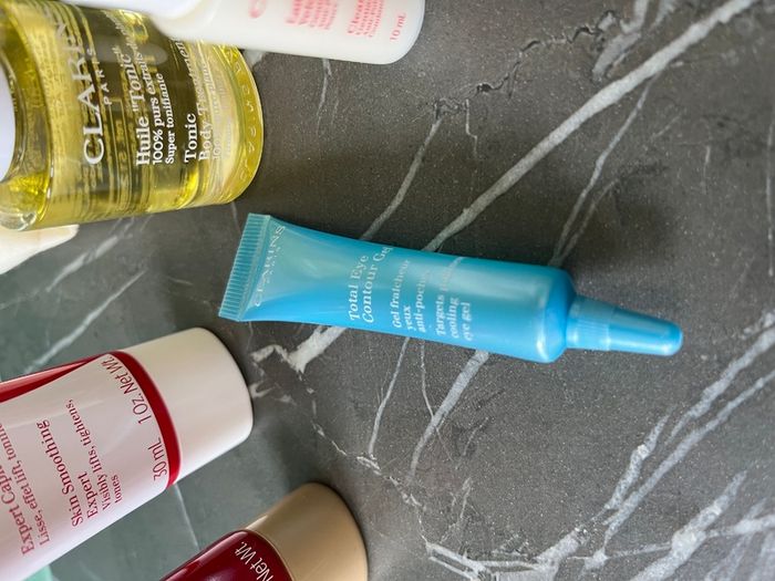 Bundle of Clarins products with gift bag - Brand New Sealed