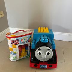 Mega Blocks and Thomas storage box