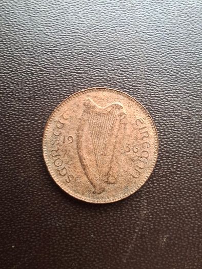 Irish Free State. 1936 Farthing. Fair condition!