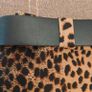 Animal print Ruched bum leggings with belt loops, size 10 Image 3