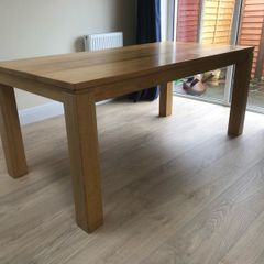 Diining table solid oak 180x90