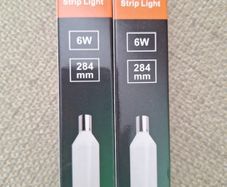 2 LED Strip Lights 6W 284mm 220V 460lm