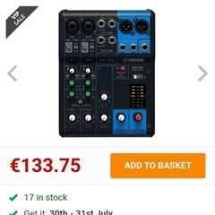 Yamaha Mg06 Brand New