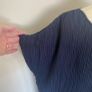 Carolyn Donnelly navy pleat dress size 12 Image 2