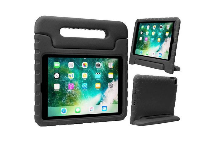 For iPad Air 3 10.5" 2019 Case Kids Shockproof Cover Soft EVA Foam Handle Stand New Black - FHT21IPTK1