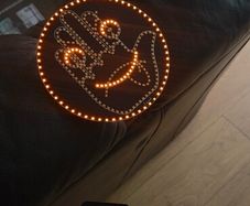 Expressive LED Car Sign: The Hand Gesture Remote Display