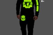 Personalised Glow in the dark Liverpool Fit Hoodie Men Set liverpool hoodie