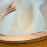 Heart-Shaped Wooden Mirror 65cm Image 2