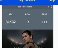 2 x Katie Taylor Premium Tickets