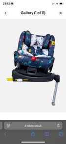 Cosatto All in All Rotate ISOFIX Car Seat From Birth To 36KG Sea Monsters