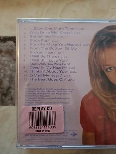 Britney Spears 4 CD Lot