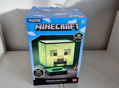 Minecraft Creeper Icon Lamp