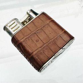 Dunhill Sport Godron lighter vintage, tobacco