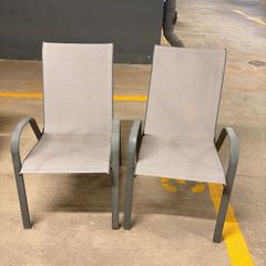 2 x chair, parasol and parasol base package