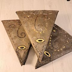 10 x metal wall hanger
