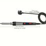 90W Soldering Iron Kit with LCD Display, Ceramic Heater Image 3