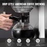 12 Cups Commercial Drip Coffee Maker, Coffee Maker Machine with 3 Glass Carafes and 3 Warmer Image 6