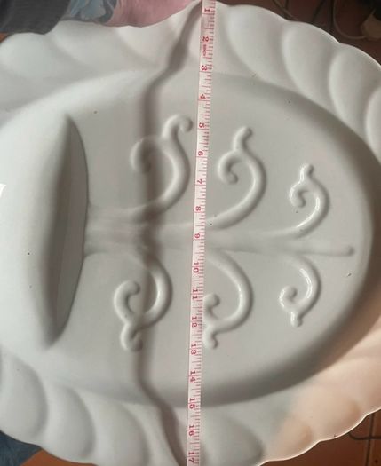 Heavyweight serving platter, immaculate condition