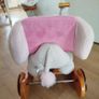 plush rocking horse elephant Image 6