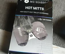 Motocaddy Hot Mitts Usb Powered Heated Golf Trolley Mittens / Fleece Lined