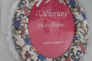 Victorian photo frame and new make up bag