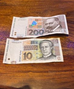 Croatian banknotes