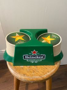 Heineken beer mat holder