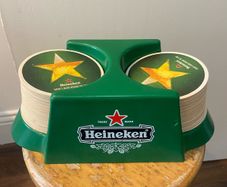 Heineken beer mat holder