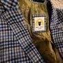 Mens Marc Darcy 3 Piece Suit  Blue & Tan Check Image 4