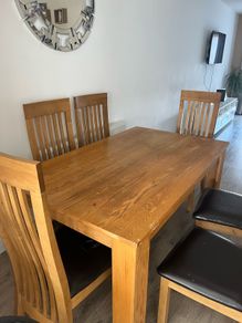 table and chairs