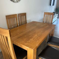 table and chairs