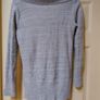 Grey Cowl Neck Jumper.Size 12. Image 2