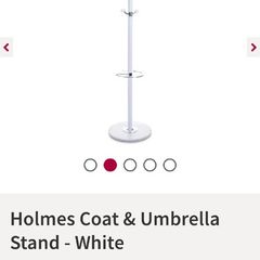 white coat stand