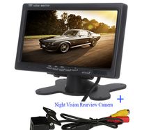 7 inch Car Screen Monitor+ Rear View Backup Camera Night Vision
