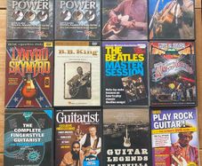 Guitar Lessons DVD Set Signature licks The Beatles Blues Guitar Rock