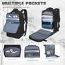 for Ryanair Cabin Bags 40x30x20, Small Underseat Carry On Travel Backpack Casual Hand Luggage Flight Loptop Bags for Women Men Cabin Size Rucksack Image 4