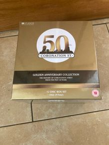 Coronation street 50yrs 12 dvd set new free postage