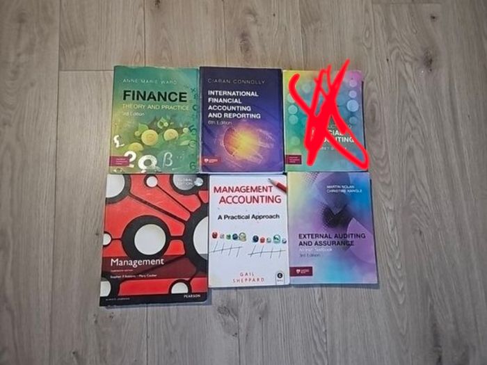 Accounting & Business Textbooks (Chartered Accountants Ireland / Pearson / ITI)