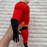 Disney Pixar The Incredibles MR. INCREDIBLE Doll Jakks Pacific Soft Body approx. 35 cm. Used Please see photos Image 10