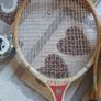 3 Antique Badminton Rackets around 1930s Price for 3, Postage Available or Collection Image 2