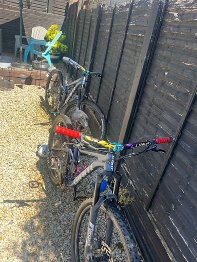 Two giant stance bikes