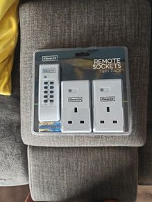 Remote sockets twin pack. Klever kit.